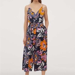 H&M Floral Jumpsuit